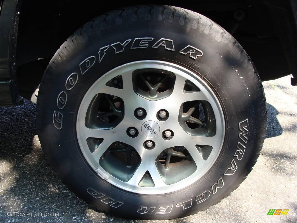 1997 Grand Cherokee Orvis 4x4 - Moss Green Pearl / Camel photo #5