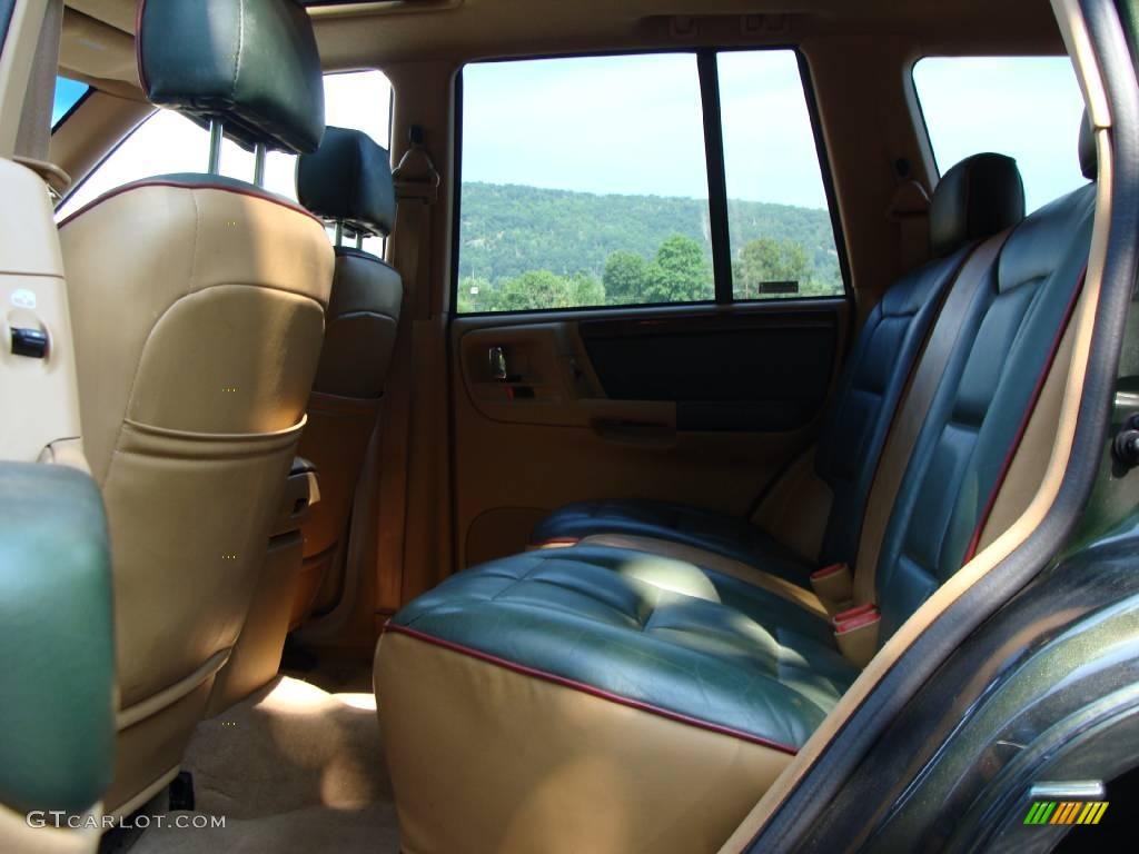 1997 Grand Cherokee Orvis 4x4 - Moss Green Pearl / Camel photo #7