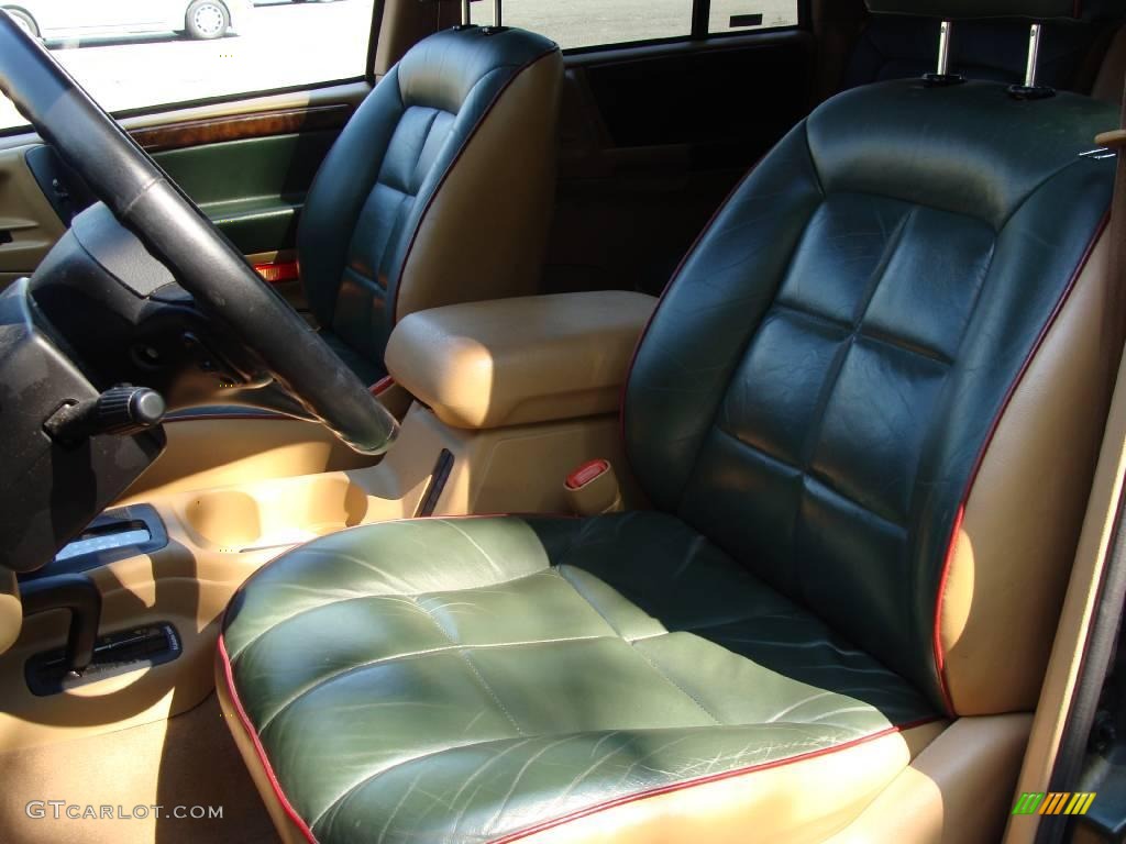 1997 Grand Cherokee Orvis 4x4 - Moss Green Pearl / Camel photo #10