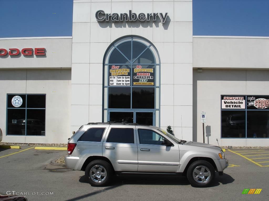 2007 Grand Cherokee Limited 4x4 - Light Graystone Pearl / Medium Slate Gray photo #1