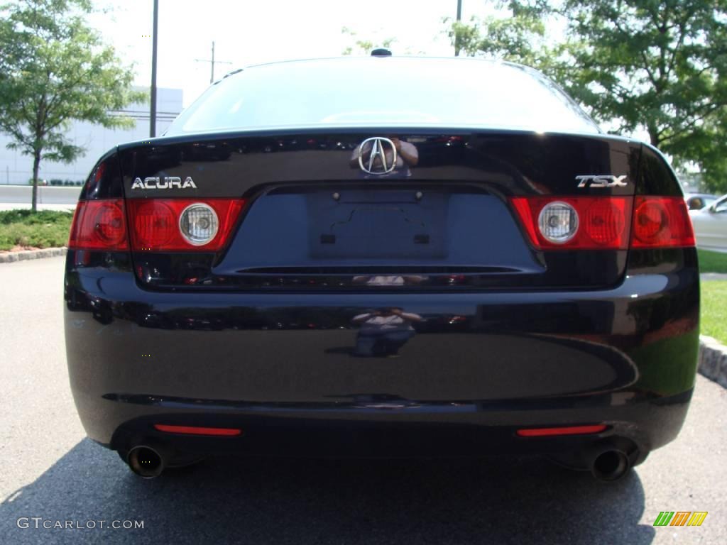 2005 TSX Sedan - Nighthawk Black Pearl / Parchment photo #6