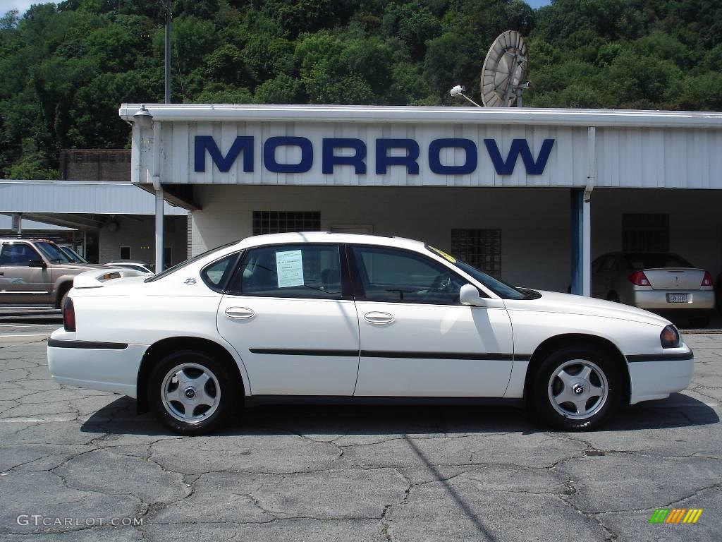 White Chevrolet Impala