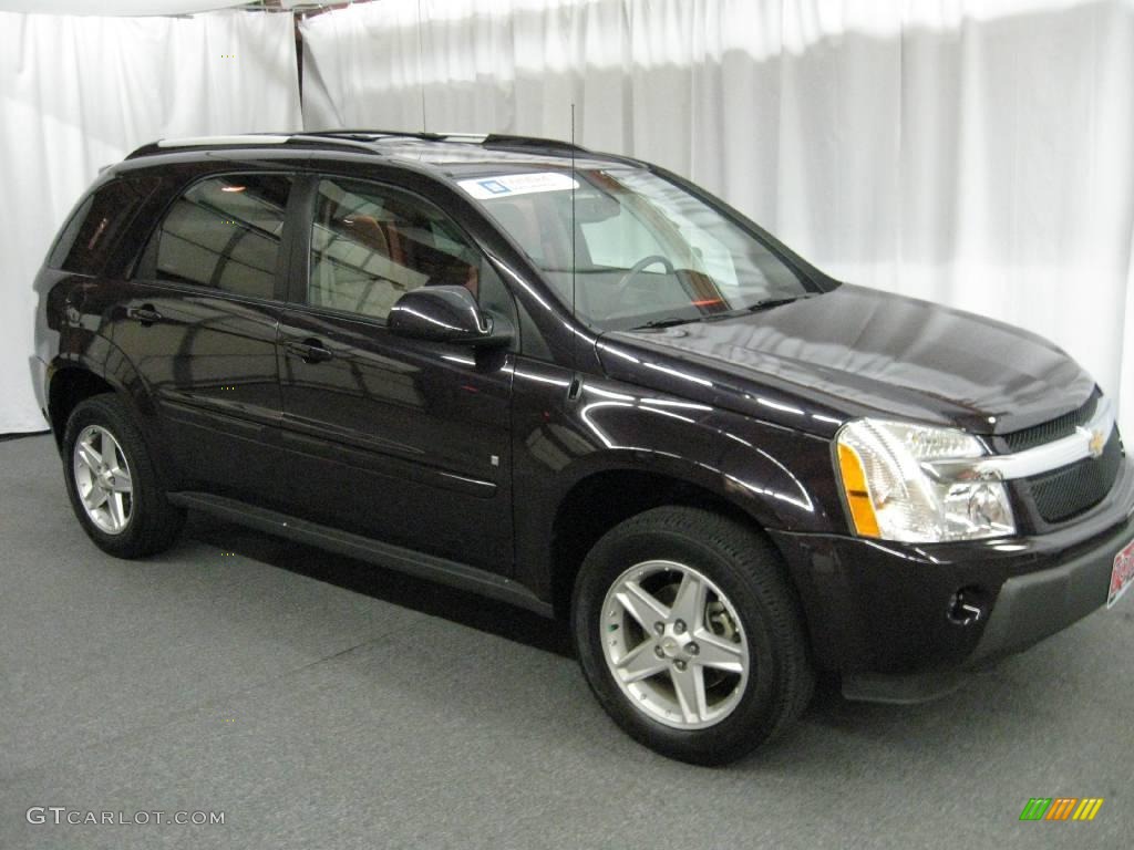 2006 Equinox LT AWD - Black Amethyst Metallic / Light Gray photo #1