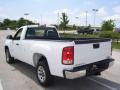 2008 Summit White GMC Sierra 1500 Regular Cab  photo #3