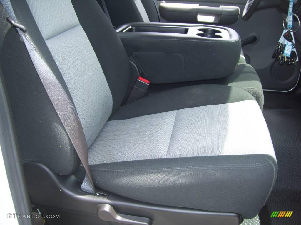 2008 Sierra 1500 Regular Cab - Summit White / Dark Titanium photo #11