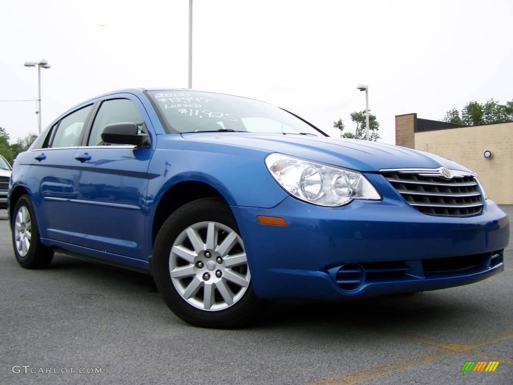 2008 Sebring LX Sedan - Marathon Blue Pearl / Dark Slate Gray/Light Slate Gray photo #1