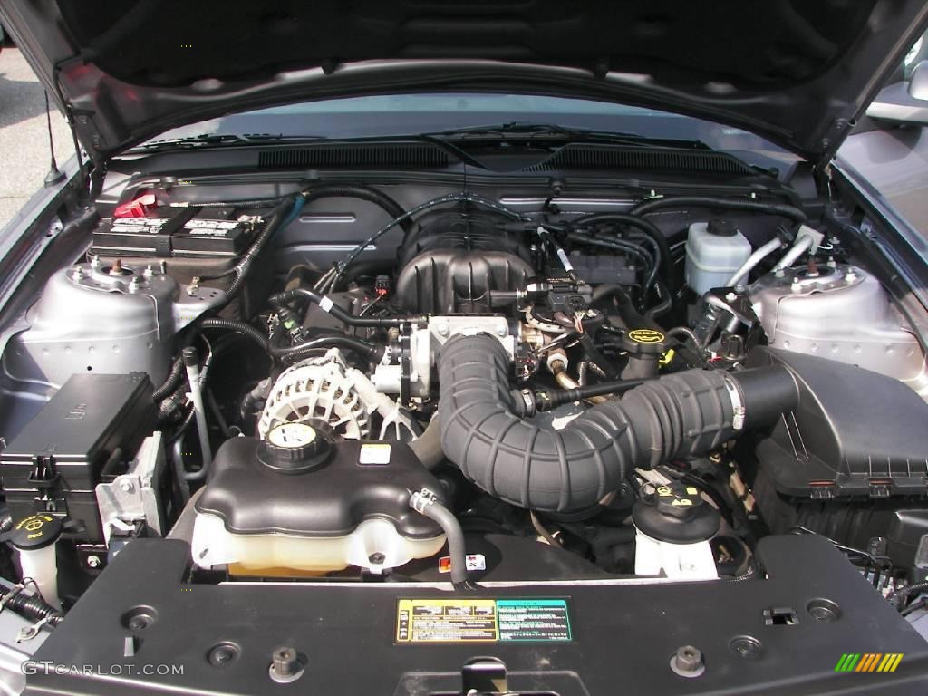 2006 Mustang V6 Premium Coupe - Tungsten Grey Metallic / Dark Charcoal photo #8