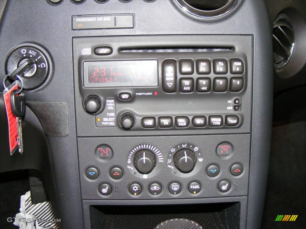 2007 Grand Prix GT Sedan - Liquid Silver Metallic / Ebony photo #29