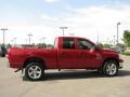 2008 Inferno Red Crystal Pearl Dodge Ram 1500 Big Horn Edition Quad Cab 4x4  photo #5