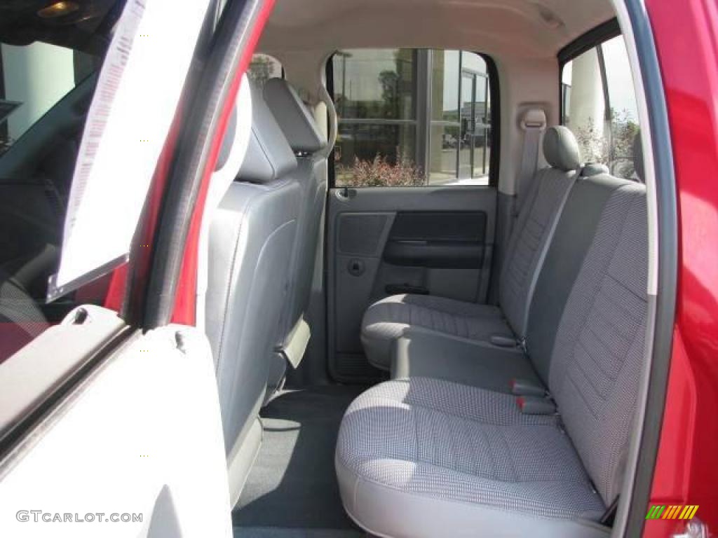 2008 Ram 1500 Big Horn Edition Quad Cab 4x4 - Inferno Red Crystal Pearl / Medium Slate Gray photo #8