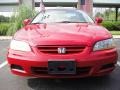 2002 San Marino Red Honda Accord EX V6 Coupe  photo #2