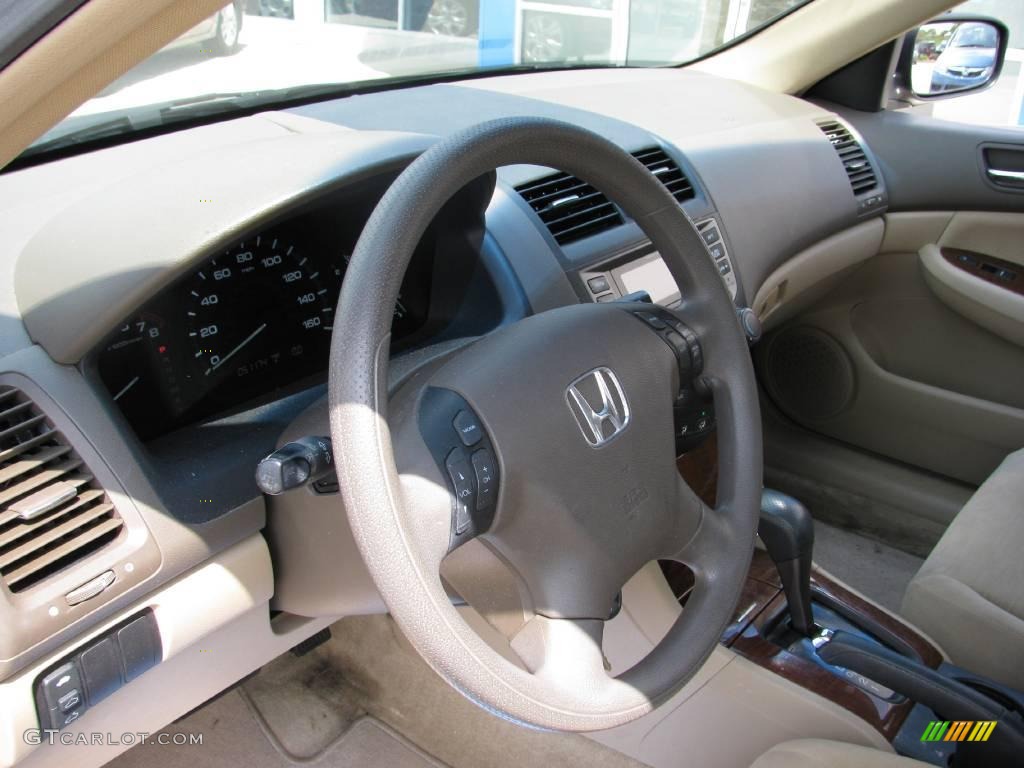 2006 Accord EX Sedan - Desert Mist Metallic / Ivory photo #10