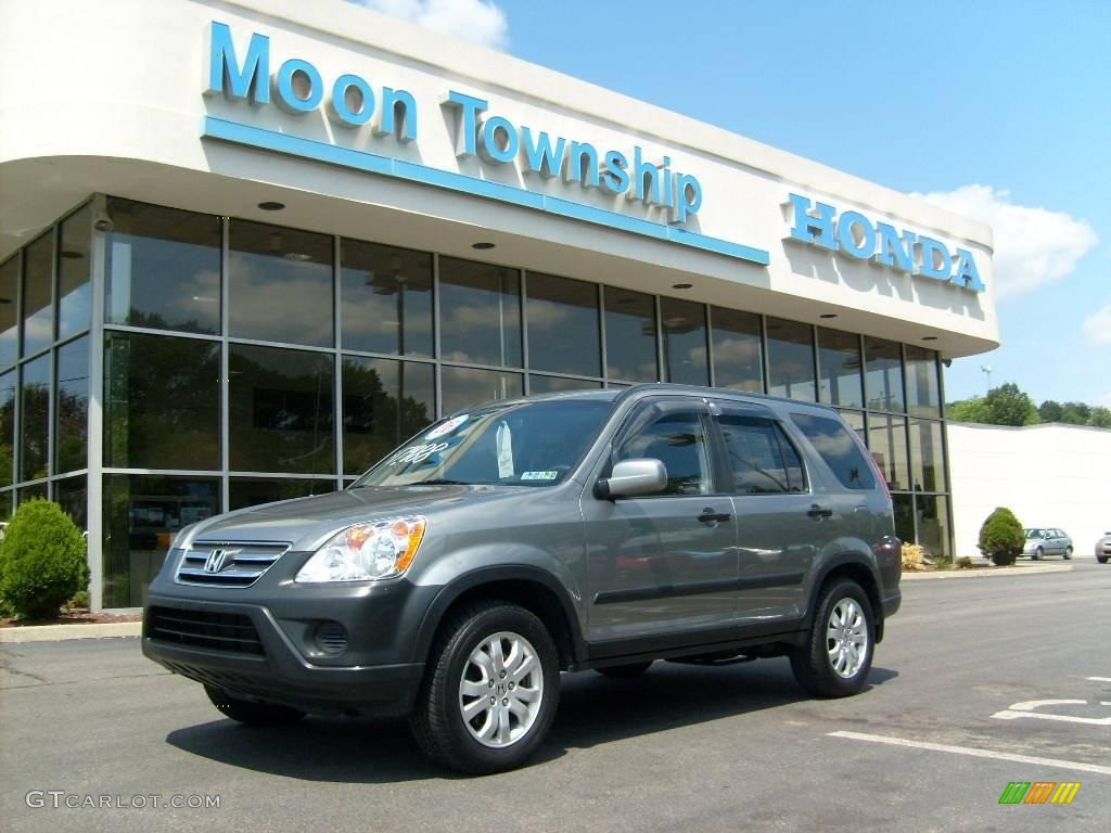 2006 CR-V EX 4WD - Pewter Pearl / Black photo #1