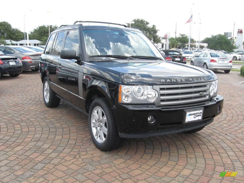 2006 Range Rover HSE - Java Black Pearl / Charcoal/Jet photo #4