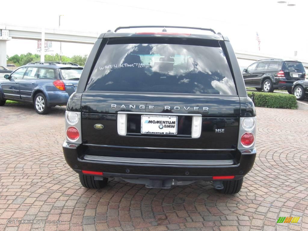 2006 Range Rover HSE - Java Black Pearl / Charcoal/Jet photo #7