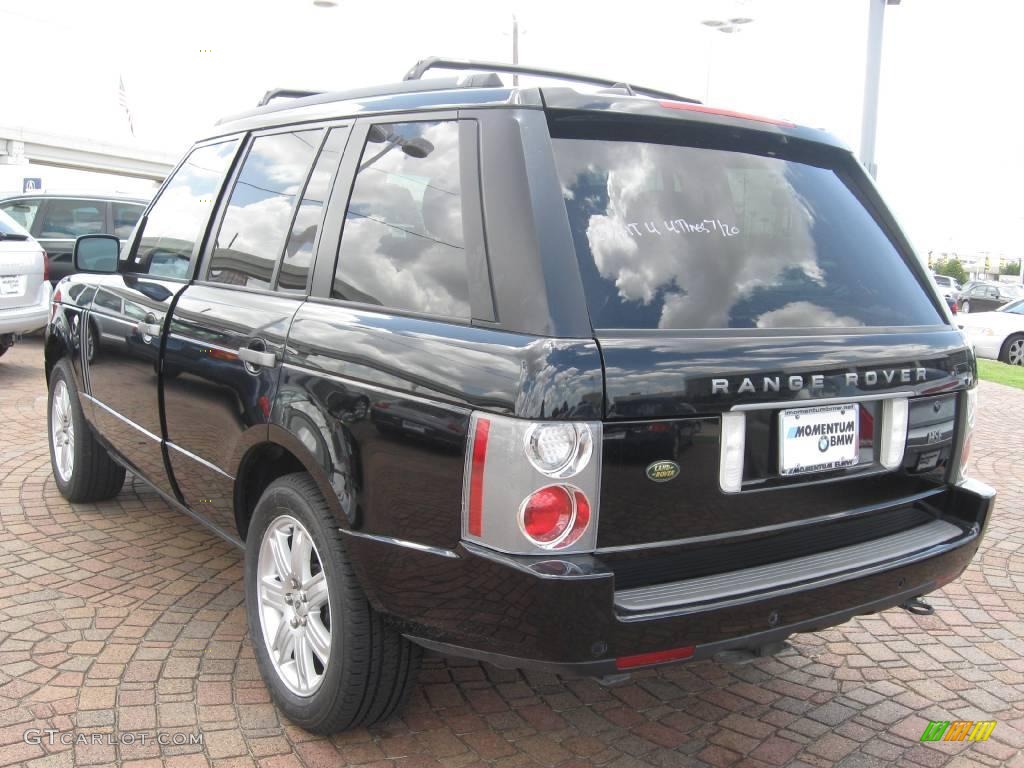 2006 Range Rover HSE - Java Black Pearl / Charcoal/Jet photo #8