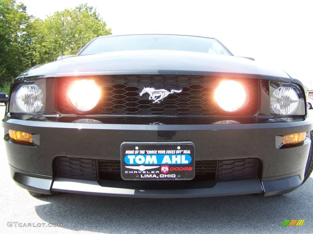 2007 Mustang GT/CS California Special Coupe - Black / Black/Dove Accent photo #3