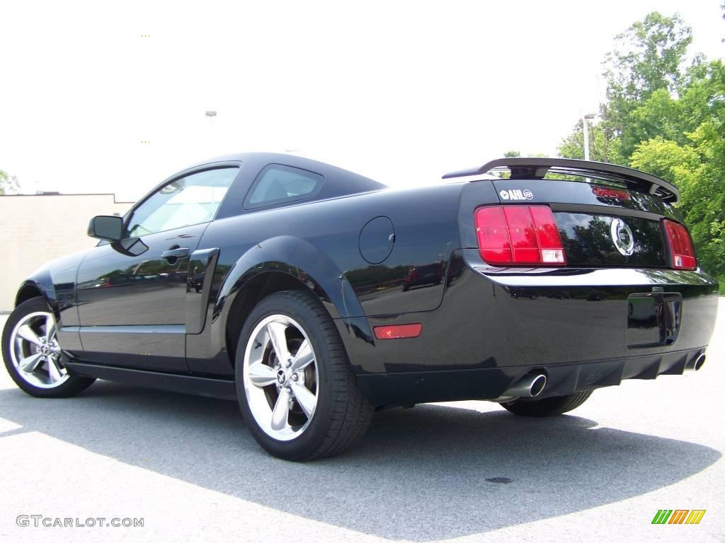 2007 Mustang GT/CS California Special Coupe - Black / Black/Dove Accent photo #4