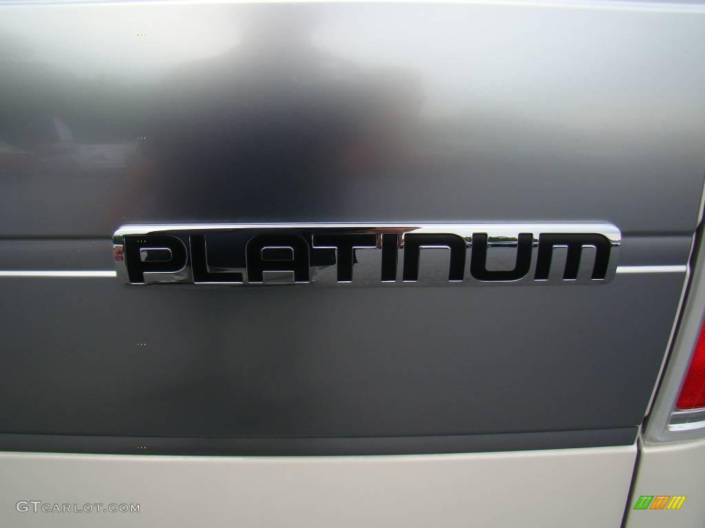 2009 F150 Platinum SuperCrew 4x4 - White Sand Tri Coat Metallic / Medium Stone Leather/Sienna Brown photo #17
