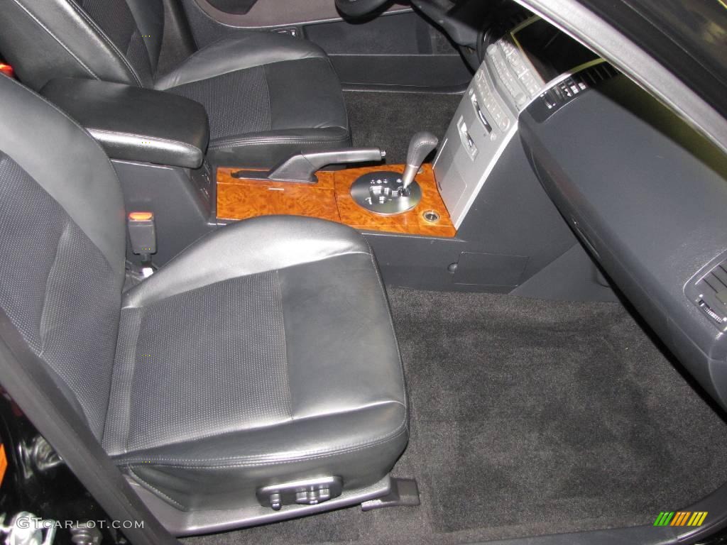 2006 Maxima 3.5 SL - Onyx Black / Black photo #14