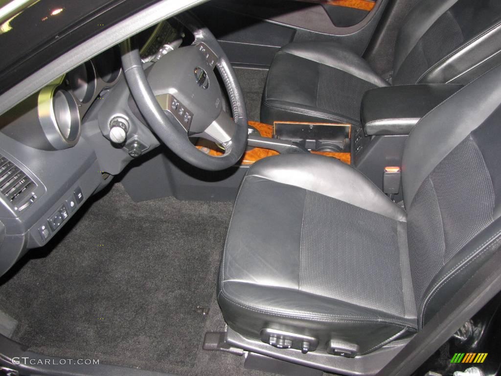 2006 Maxima 3.5 SL - Onyx Black / Black photo #15