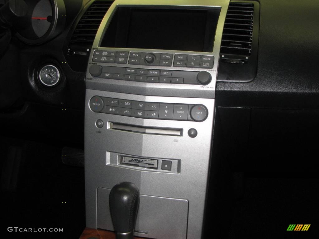 2006 Maxima 3.5 SL - Onyx Black / Black photo #18