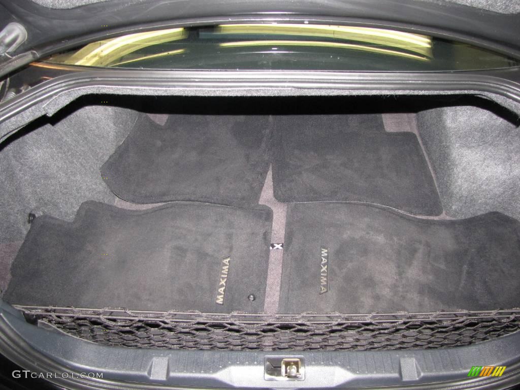 2006 Maxima 3.5 SL - Onyx Black / Black photo #22