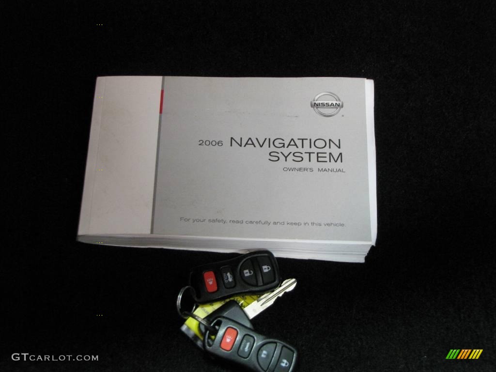 2006 Maxima 3.5 SL - Onyx Black / Black photo #23