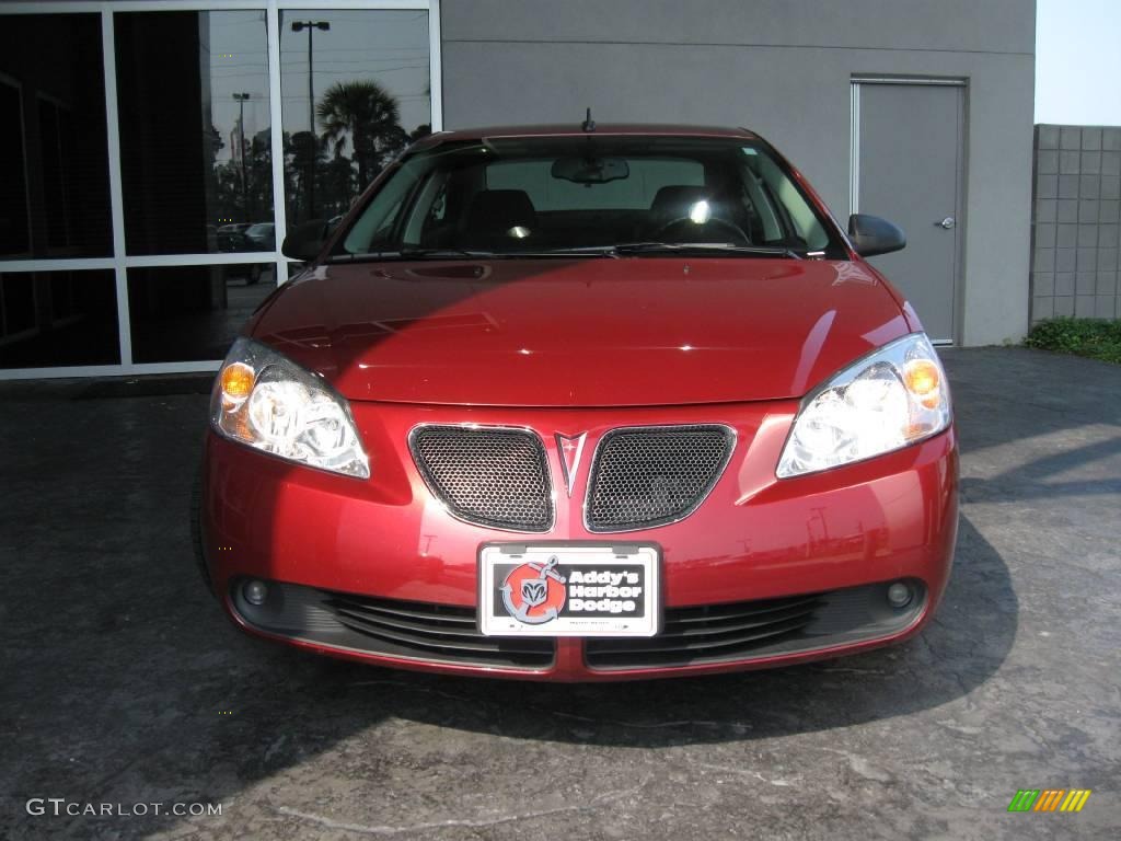 2008 G6 GT Sedan - Performance Red Metallic / Ebony Black photo #3