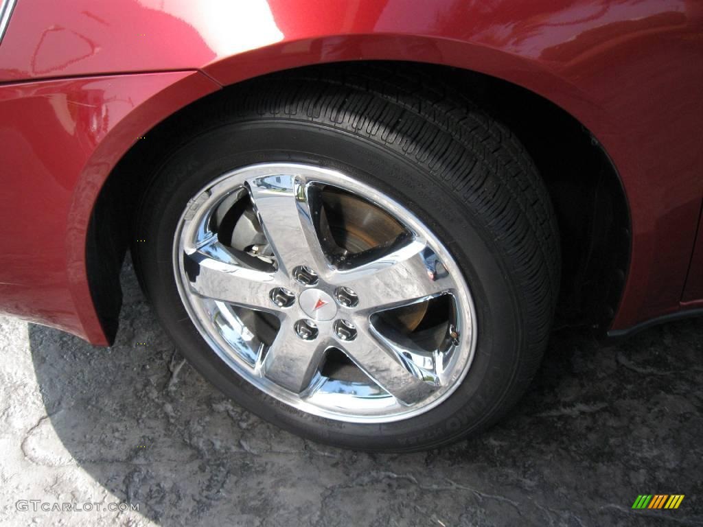 2008 G6 GT Sedan - Performance Red Metallic / Ebony Black photo #9