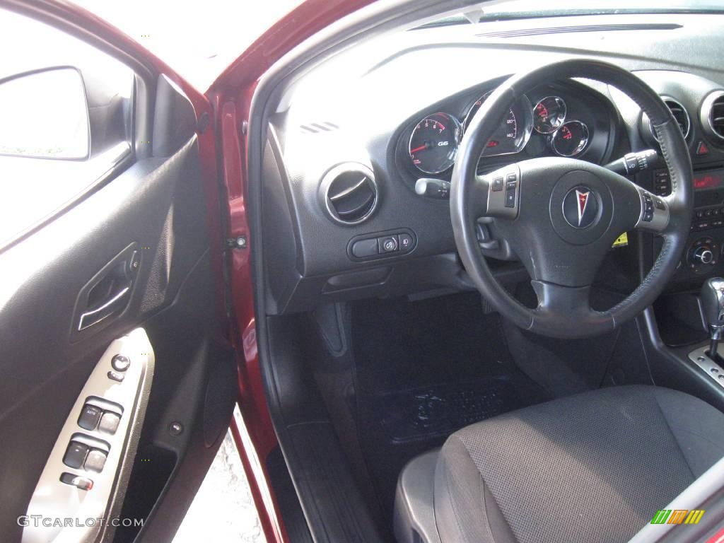 2008 G6 GT Sedan - Performance Red Metallic / Ebony Black photo #10