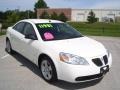 2008 Ivory White Pontiac G6 Sedan  photo #7