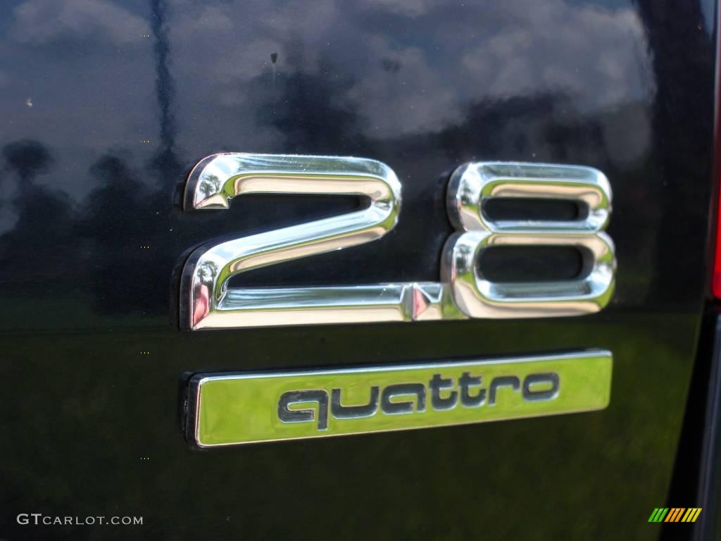 1998 A6 2.8 quattro Sedan - Europa Blue Mica Metallic / Melange photo #10
