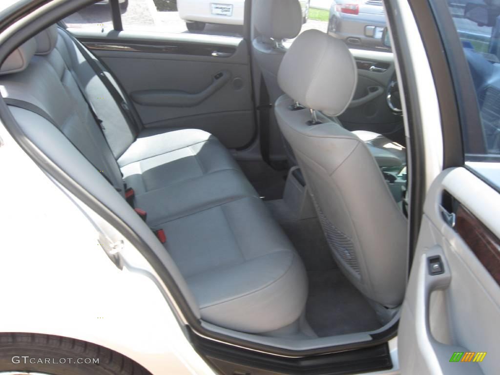 2003 3 Series 325i Sedan - Titanium Silver Metallic / Grey photo #19