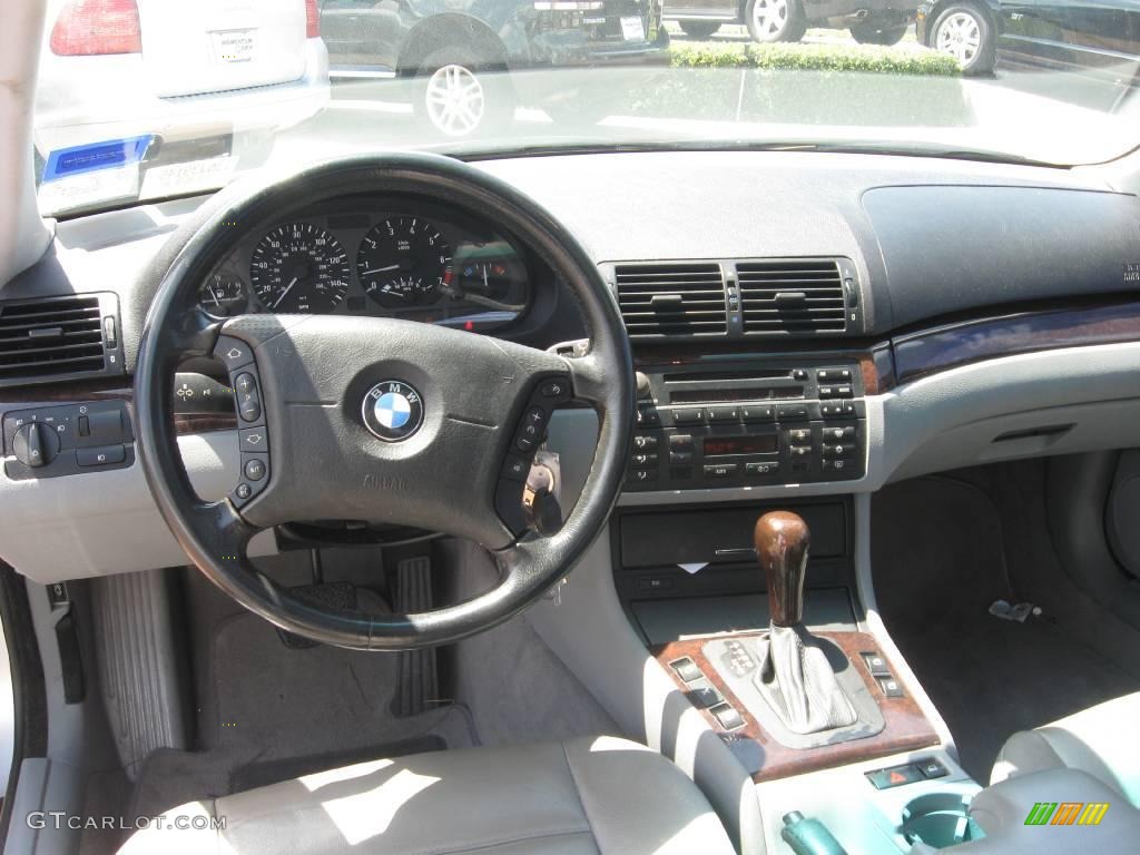 2003 3 Series 325i Sedan - Titanium Silver Metallic / Grey photo #26