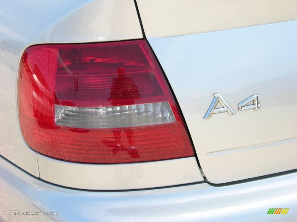 1999 A4 2.8 quattro Sedan - Aluminum Silver Metallic / Opal Gray photo #9