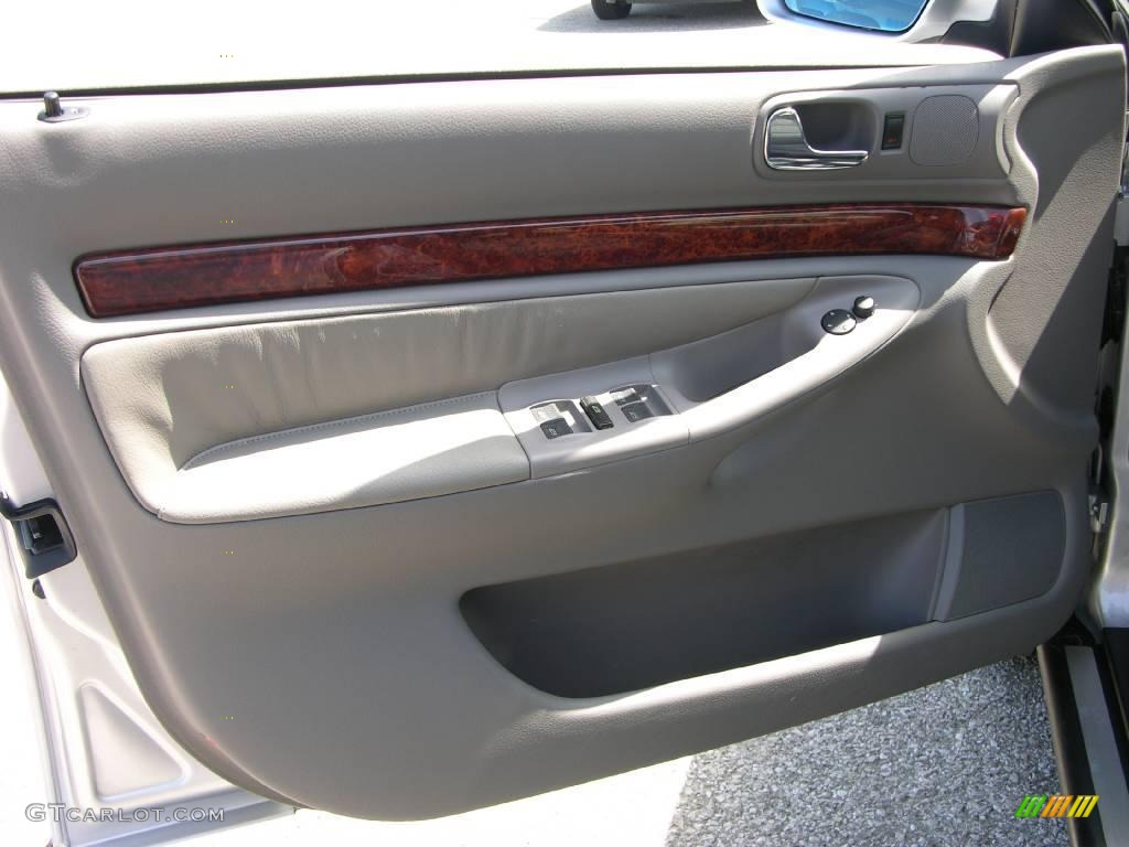 1999 A4 2.8 quattro Sedan - Aluminum Silver Metallic / Opal Gray photo #11