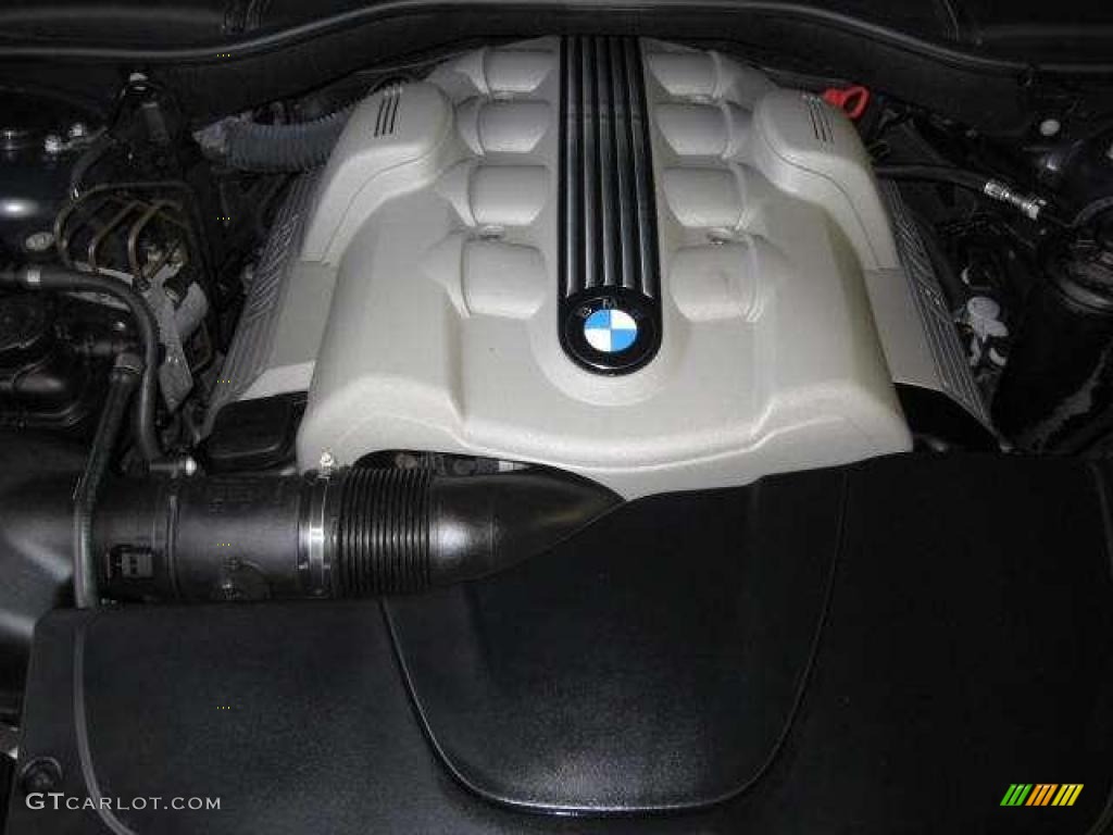 2004 7 Series 745i Sedan - Jet Black / Black/Black photo #3