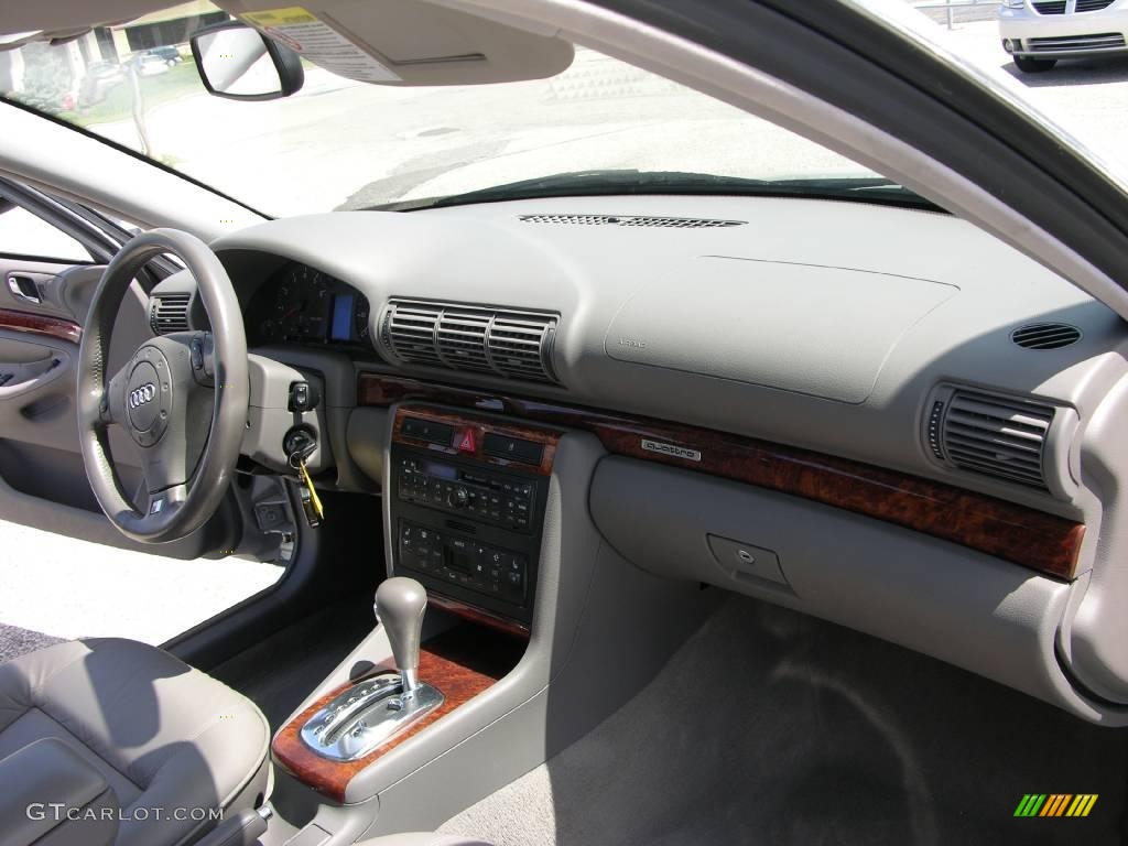 1999 A4 2.8 quattro Sedan - Aluminum Silver Metallic / Opal Gray photo #27