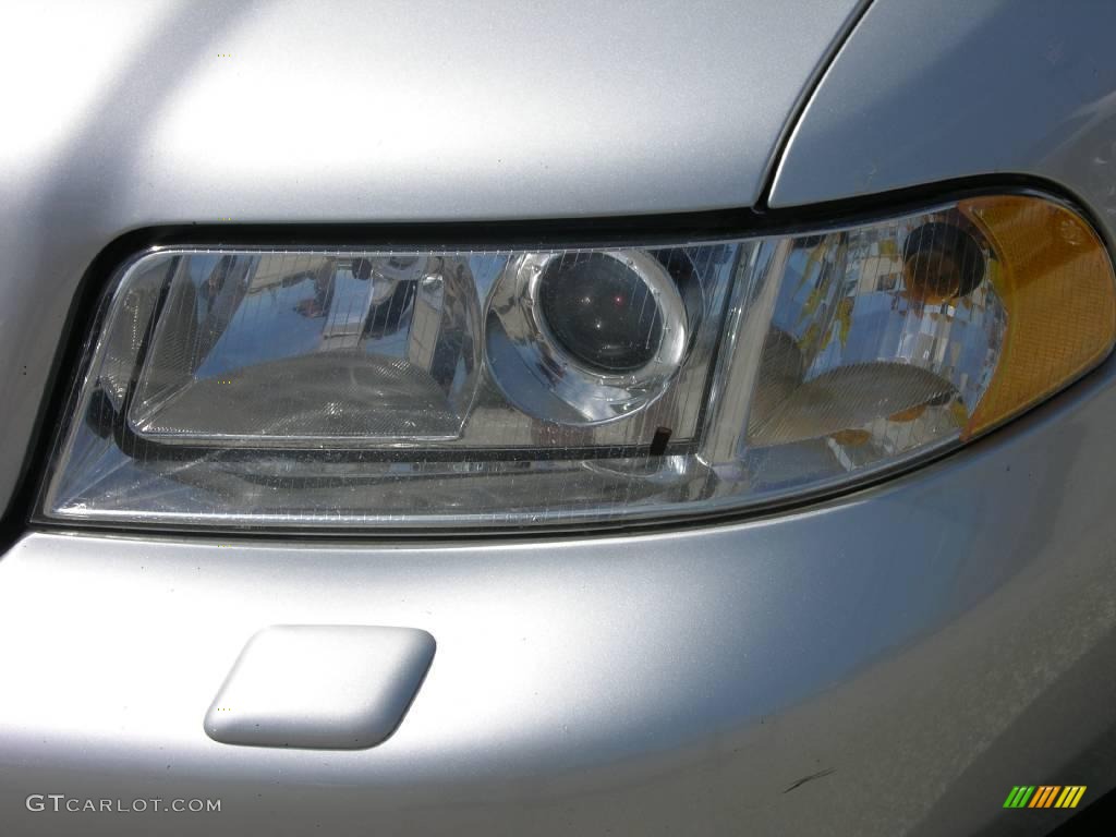 1999 A4 2.8 quattro Sedan - Aluminum Silver Metallic / Opal Gray photo #32