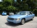 1994 Light Montana Blue Metallic Cadillac Deville Sedan  photo #7
