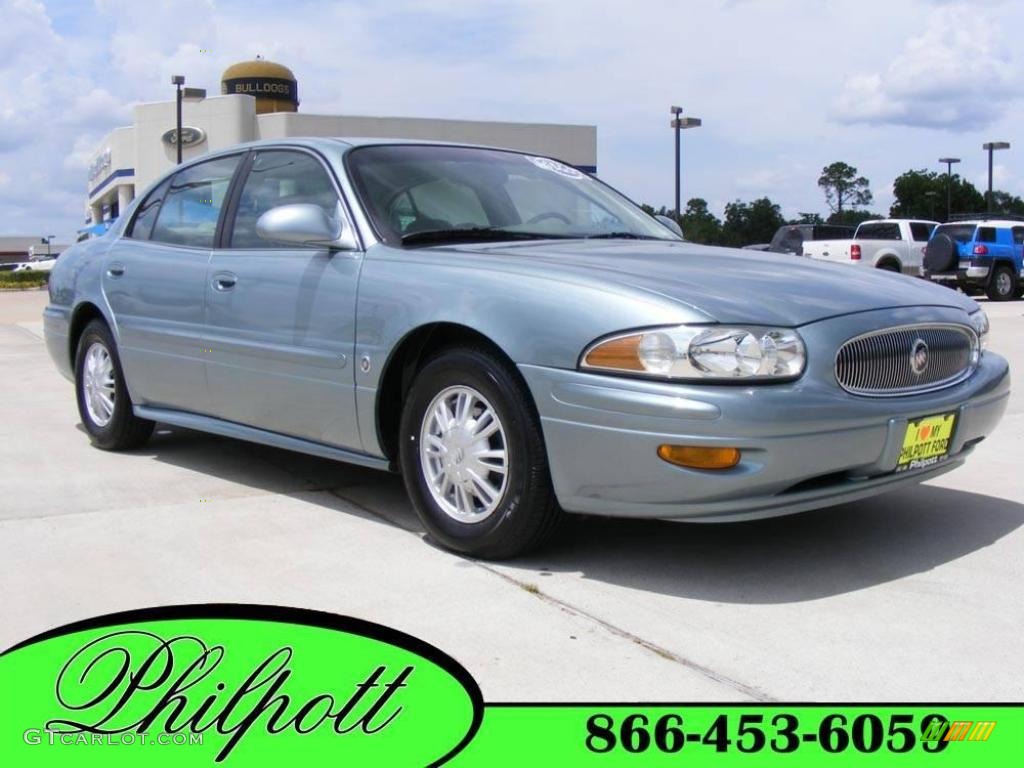 2003 LeSabre Custom - Silver Blue Ice Metallic / Medium Gray photo #1