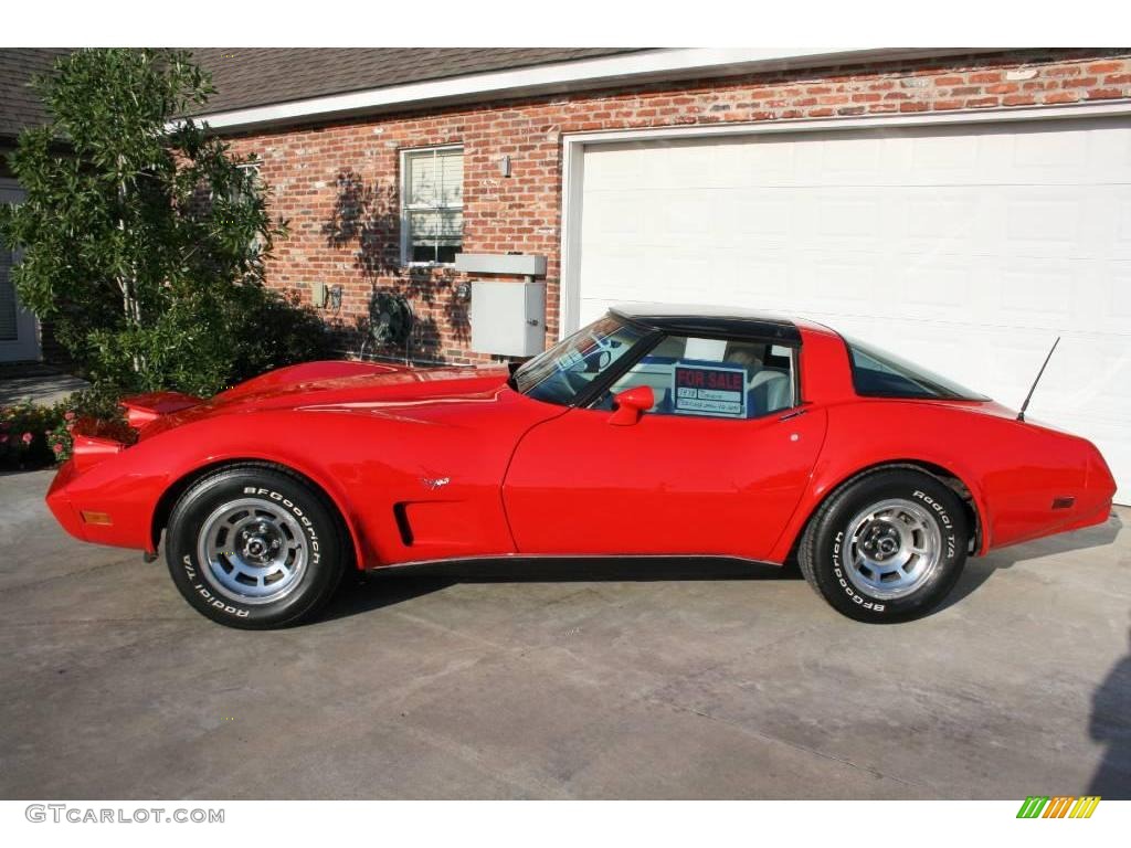 1978 Corvette Coupe - Red / Gray photo #5
