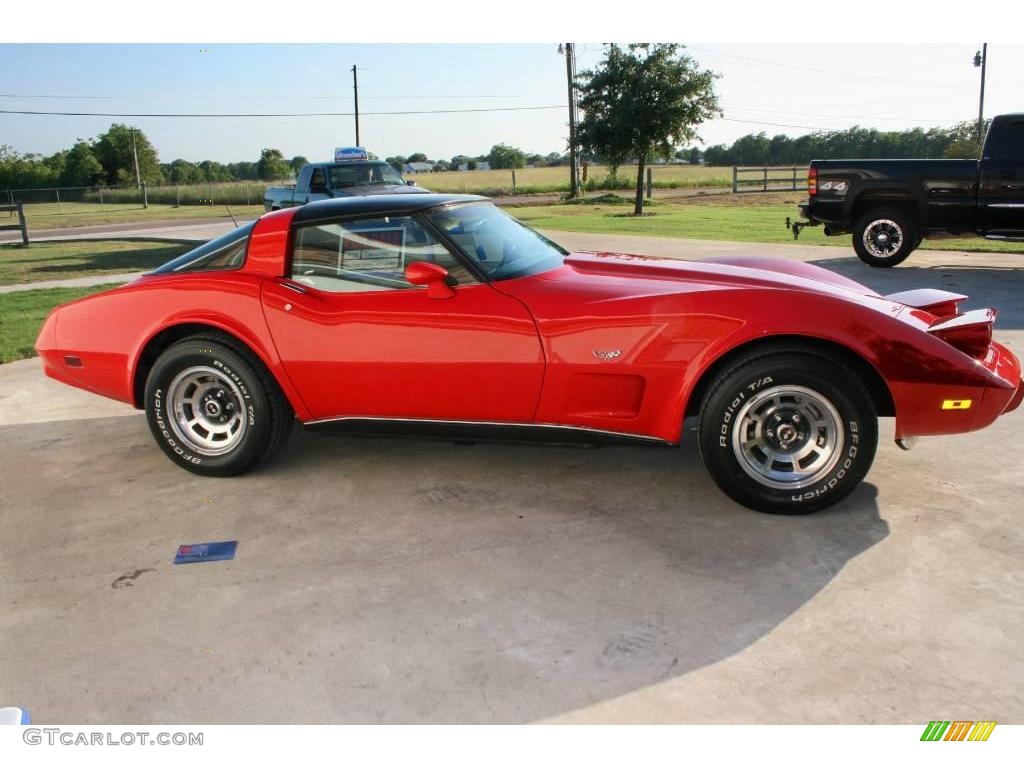 1978 Corvette Coupe - Red / Gray photo #6