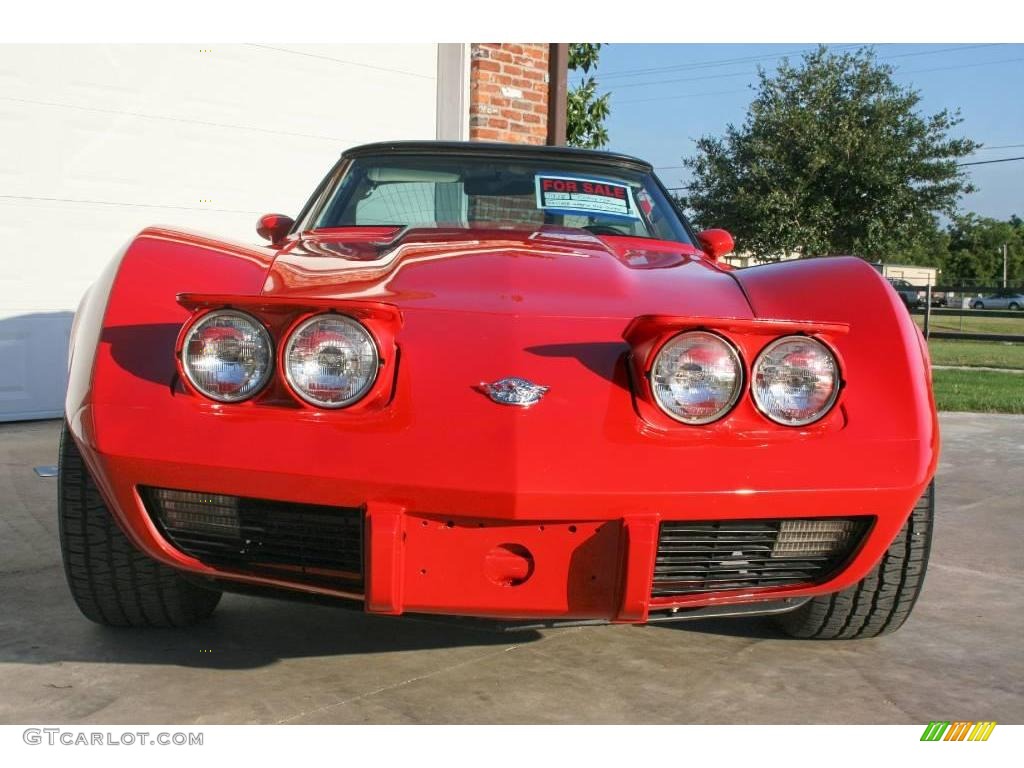 1978 Corvette Coupe - Red / Gray photo #7