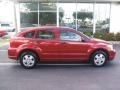 2007 Inferno Red Crystal Pearl Dodge Caliber SE  photo #7