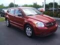 2007 Inferno Red Crystal Pearl Dodge Caliber SE  photo #8