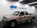 2004 Silver Birch Metallic Chevrolet Silverado 1500 Z71 Extended Cab 4x4  photo #2