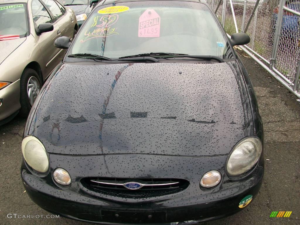 1998 Taurus LX - Deep Navy Blue Metallic / Medium Prairie Tan photo #1