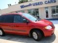 2005 Inferno Red Pearl Chrysler Town & Country LX  photo #25